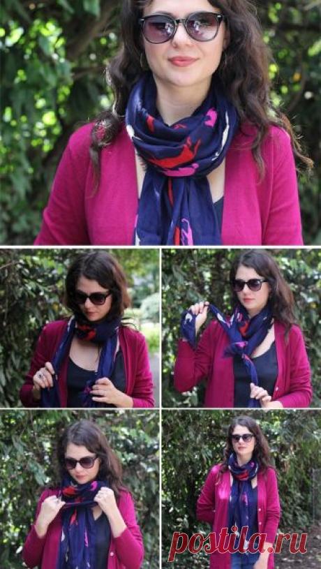 Новые способы носить платок (много) / Как носить? / ВТОРАЯ УЛИЦА