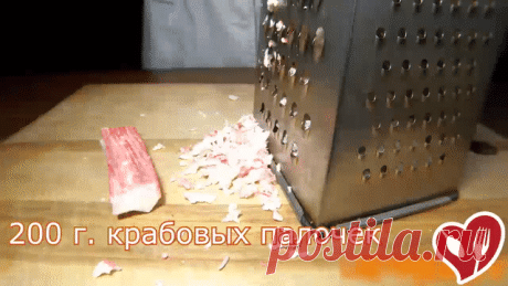 Вкусные крабовые котлетки с сыром