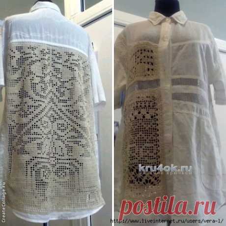 Блуза в стиле пэчвок