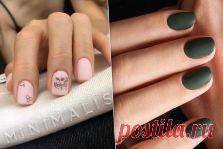 Снова в моде! 9 типов маникюра для коротких ногтей