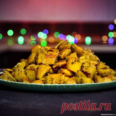 Картошка в духовке по-итальянски.