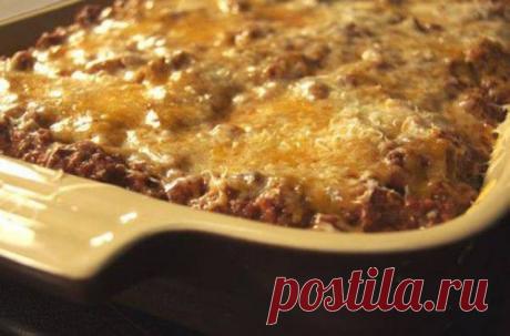 Запеканка из картофеля с мясом
