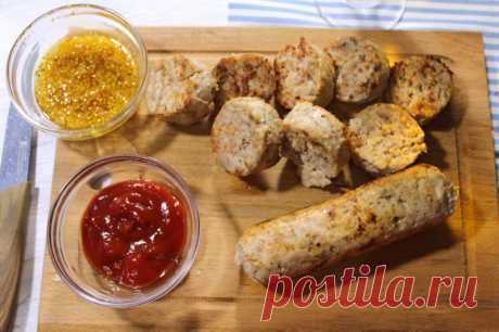 Самые простые ДОМАШНИЕ КОЛБАСКИ. Домашние сосиски из курицы и свинины без возни. — Кулинарная книга - рецепты с фото