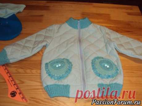 Курточка из капитония для внучки. - запись пользователя scorpio (Мария) в сообществе Шитье в категории Детская одежда