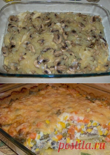 Как приготовить сытная запеканочка - рецепт, ингридиенты и фотографии