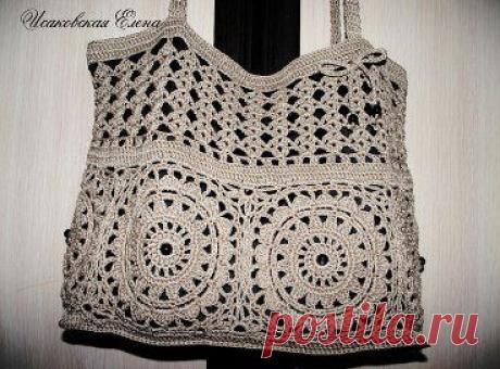 СТИЛЬНОЕ ВЯЗАНИЕ для открытых профилей. – ЕЛЕНА ИСАКОВСКАЯ (КРАВЧЕНКО) добавила 2 фотографии в Модели сумок. Указать пряжу, из которой...