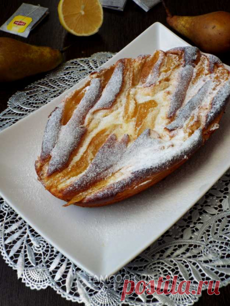 Рикотник с грушей — рецепт с фото пошагово. Как приготовить пирог с рикоттой и грушей?