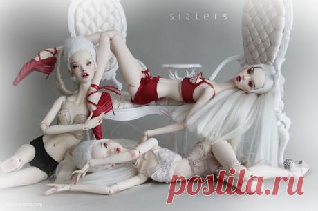 Aрт-куклы Елены и Екатерины Поповых