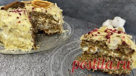 Морковный торт, БЕЗ белого САХАРА, БЕЗ МУКИ, без сахзама. Полезный торт | Нутрициолог Наталья Филиппова | Дзен