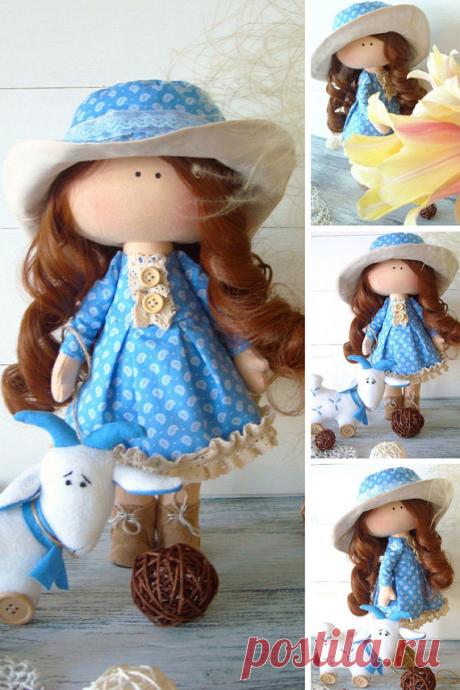 Rag doll Handmade doll Fabric doll Cloth doll Muñecas Baby
