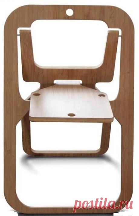 Плоский стул.