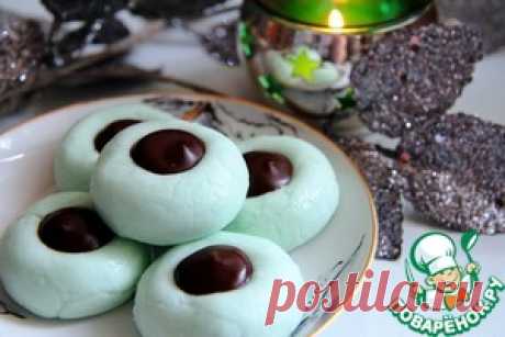 Конфеты "Мятные пуговки" - кулинарный рецепт