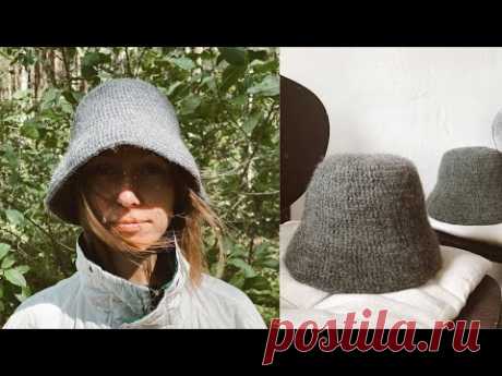 КАК СВЯЗАТЬ ПАНАМУ крючком на любой размер. Подробный мастер-класс. SHODDI
