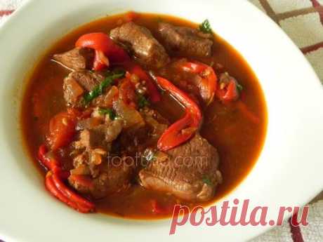 Жаркое из баранины по-баски » Авторские рецепты на Топтухе (0)