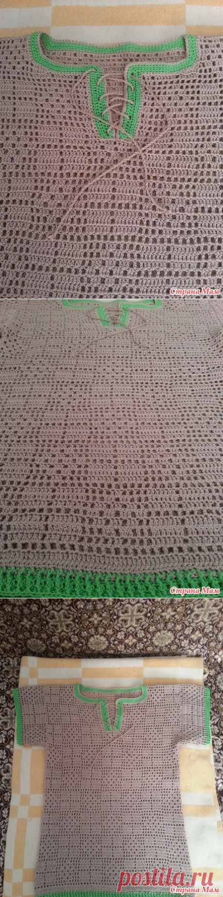 Тенниска для внука. - Вязание - Страна Мам