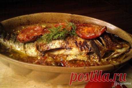 Карп запеченный в духовке / Райская пища