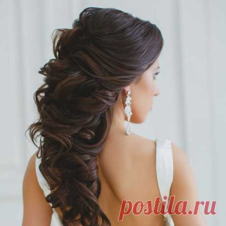 Свадебные прически на черные, темные, рыжие или светлые волосы