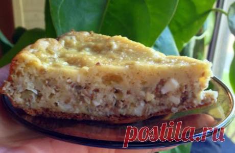 Home food: Пирог с рыбными консервами и яйцом