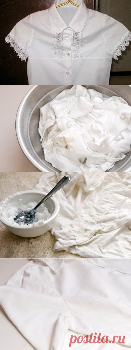 Отбеливатель для всех видов ткани, с которым не сравнится ни одно магазинное средство: