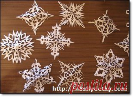 Красивые снежинки из бумаги своими руками – это просто