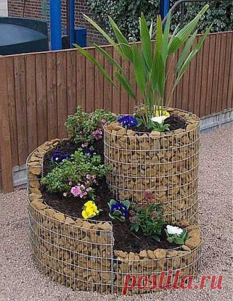 Дачная идея.Клумба своими руками. (33) Одноклассники