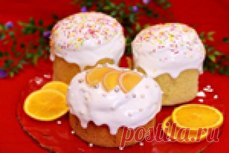 Творожно-апельсиновый кулич (3 способа)