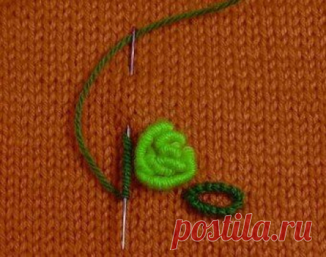Вязать легко и просто. Маленькие секреты чудесных узелков для изысканной вышивки по вязаному полотну. | Вязалки Веселого Хомяка | Дзен