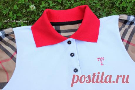 malta-handmade: Мастер-класс по воротнику поло