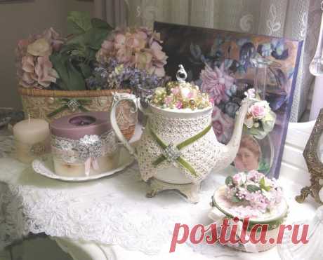 Розовый рай. Kimberly Ryan Art. Замечательные идеи декора.