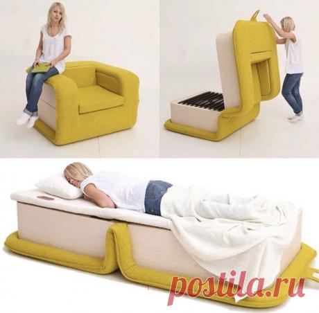 Кресло-кровать на случай неожиданно приездаг гостей