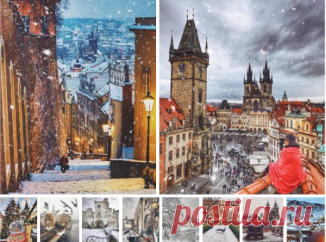 Немного красивой зимней Чехии в последний день зимы