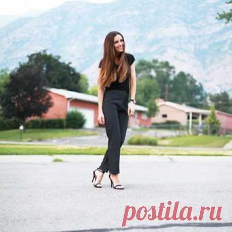 Как правильно заузить классические женские брюки к низу