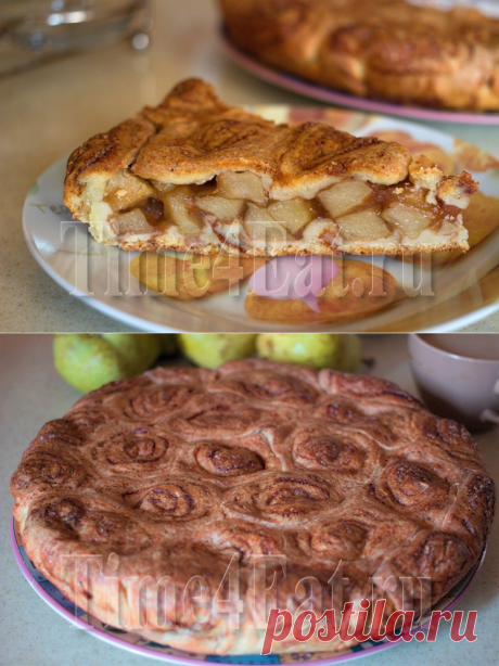 Пирог с яблоками и корицей | Пора перекусить!