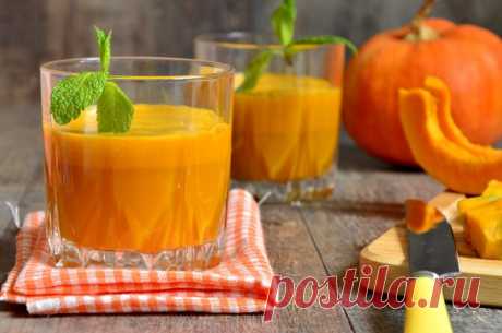 Сок тыквенный - заготовки на зиму