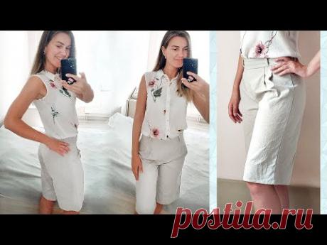 Как сшить шорты бермуды? Справится даже новичок!