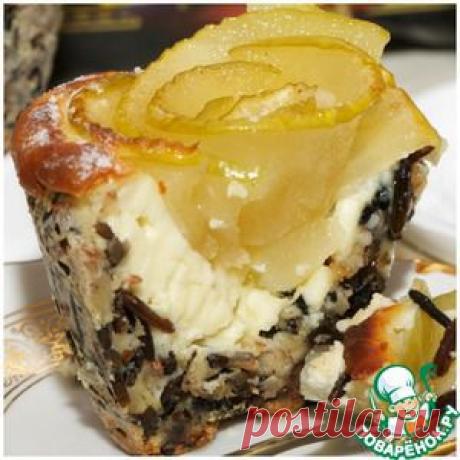 Медовые яблочки в рисовой корзиночке - кулинарный рецепт