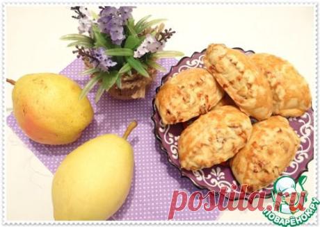 Медовый назук с орехами и грушей - кулинарный рецепт