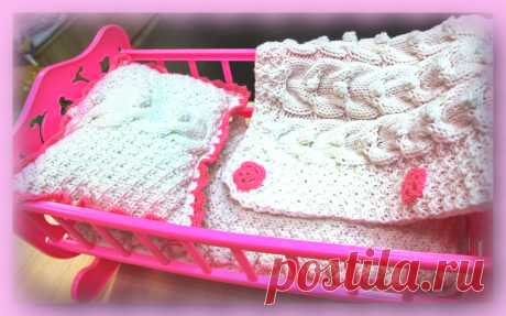 Кроватка для кукол с постелью ручной работы.Магазин на Ярмарке мастеров rikki71.livemaster.ru