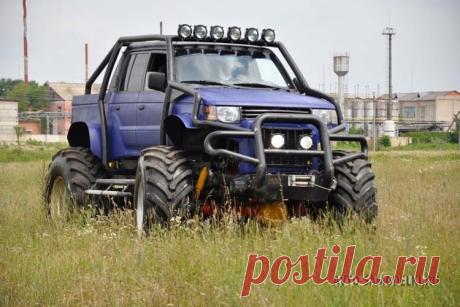Авто самоделка внедорожник "Раптор" 4х4 с двигателем от трактора (21 фото) Самодельный внедорожник для настоящего бездорожья. Далее фото и описание самоделки