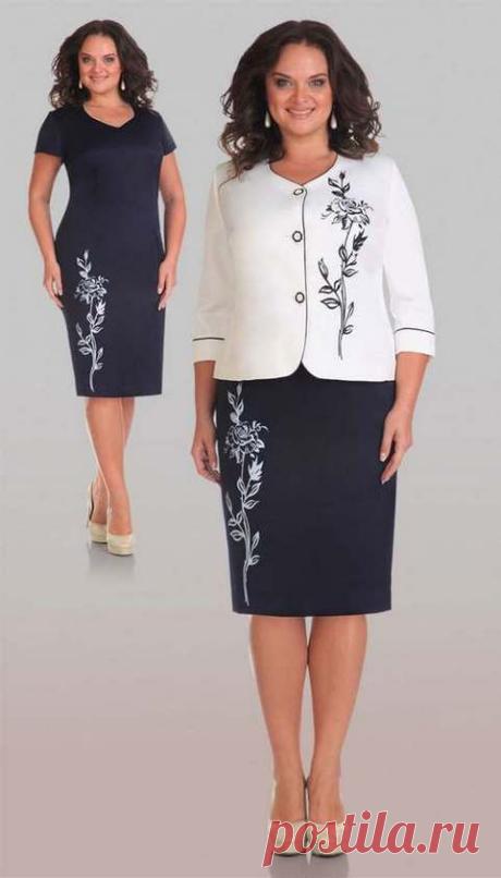 Колллекция женской одежды больших размеров белорусской компании Aira Style. Осень 2014 | Полная модница