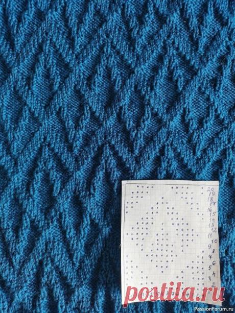Узор спицами