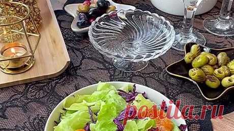 Салат с мандаринами