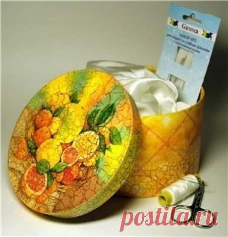 Декупаж коробочки