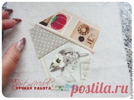 Crazy Quilt Часть 1 - Ярмарка Мастеров - ручная работа, handmade