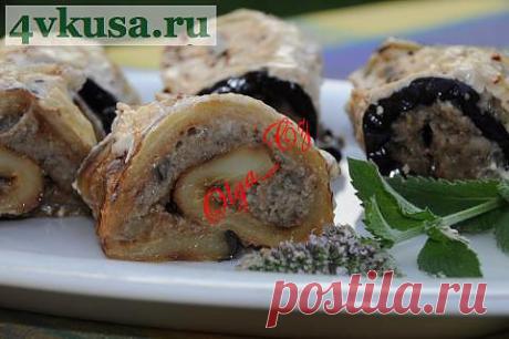 Баклажанные рулетики | 4vkusa.ru
