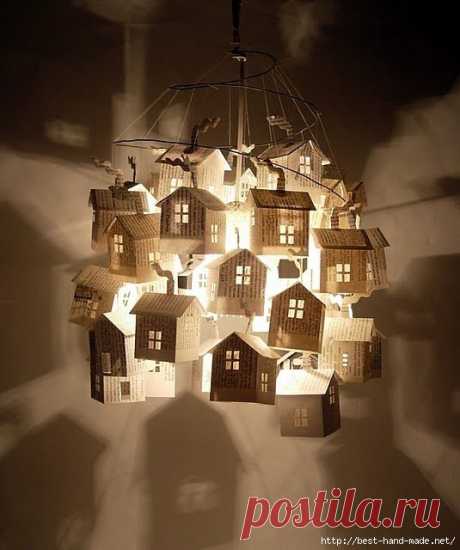 Оригинальные лампы и абажуры своими руками. Идеи, мастер-классы