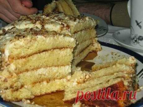 Самый простой и самый нежный торт - ЛАКОМКА
