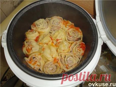 "Штрудели" мясные из лаваша - Простые рецепты Овкусе.ру