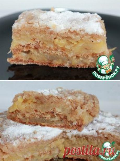 Венгерский насыпной яблочный пирог в мультиварке - кулинарный рецепт