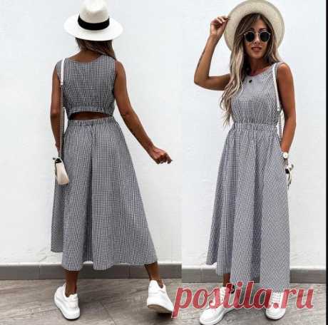Красивое летнее платье для девушки на лето 2022